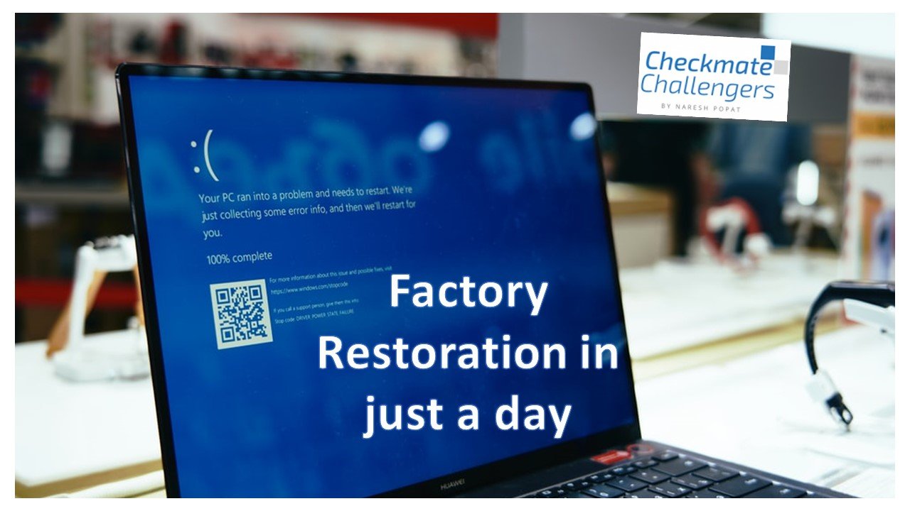 WINDOWS OPERATING SYSTEM FACTORY RESTORE